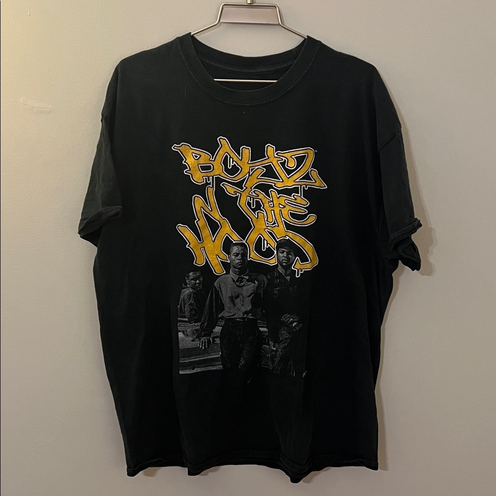 Boyz N Tha Hood Black Graphic T-Shirt size XL